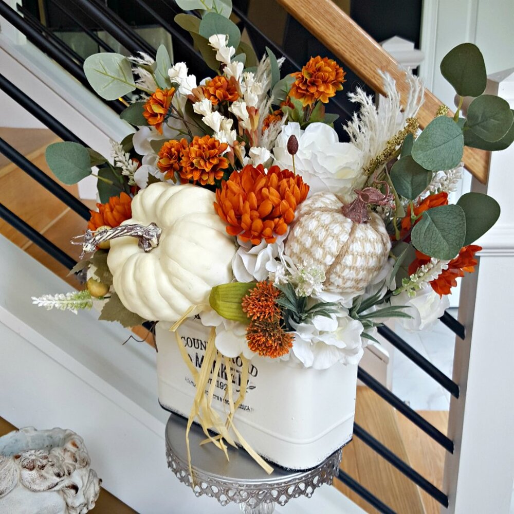 NEW! EXQUISITE Natural BOHO FARMHOUSE Fall FLORAL DECOR - Picture 2 of 5